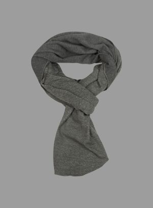 Green Scarf in Cotton / Cashmere / Cotton - MAJESTIC FILATURES