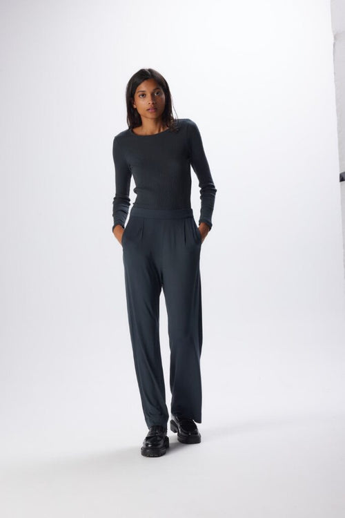 Crepuscule Pants in Viscose and Elastane - MAJESTIC FILATURES