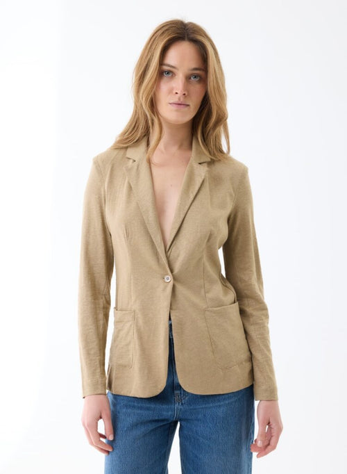 Chaqueta Ficelle de Manga Larga - MAJESTIC FILATURES
