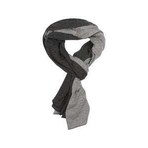 Grey Cotton/Cashmere/Cotton Scarf - MAJESTIC FILATURES