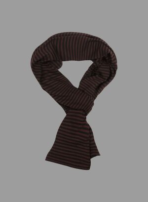 Red Cotton/Cashmere Scarf - MAJESTIC FILATURES