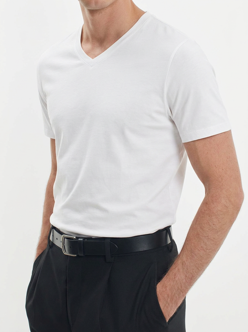 T-Shirt aus bio-baumwolle - MAJESTIC FILATURES