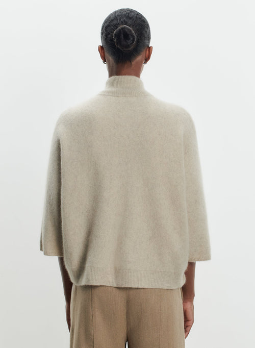 Strickjacke aus Waschbärwolle und Polyamid - MAJESTIC FILATURES