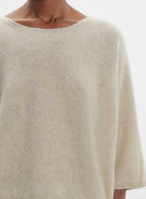 Pullover aus waschbärwolle und polyamid - MAJESTIC FILATURES