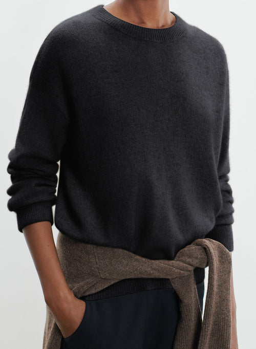 Sweater in raccoon and polyamide - MAJESTIC FILATURES