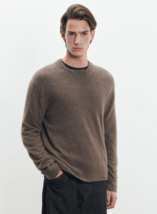 Sweater in raccoon and polyamide  - MAJESTIC FILATURES