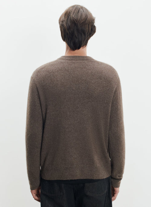 Sweater in raccoon and polyamide  - MAJESTIC FILATURES
