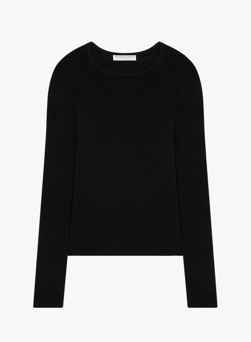 Merino wool and silk sweater - MAJESTIC FILATURES
