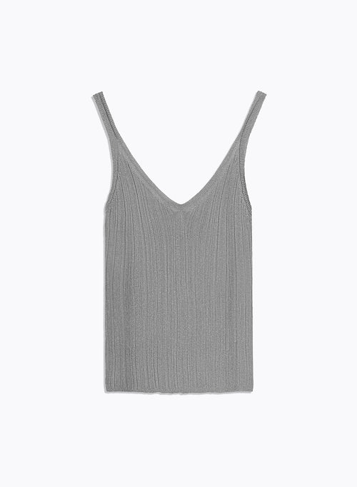 Camiseta de tirantes gris - MAJESTIC FILATURES