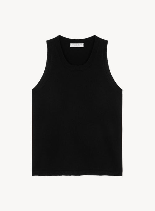 Cashmere tank top - MAJESTIC FILATURES