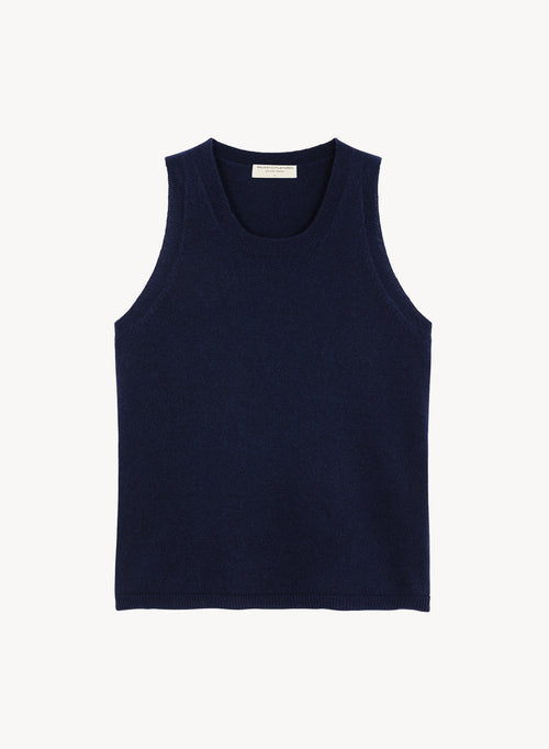 Cashmere tank top - MAJESTIC FILATURES