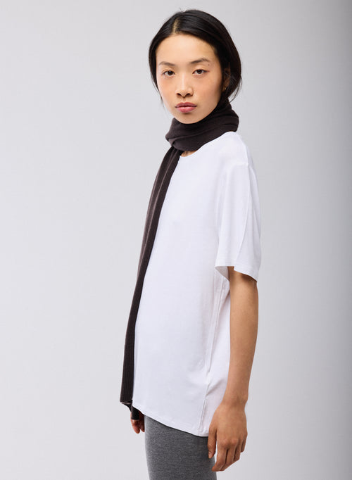 Bufanda Marrón de Cachemir - MAJESTIC FILATURES