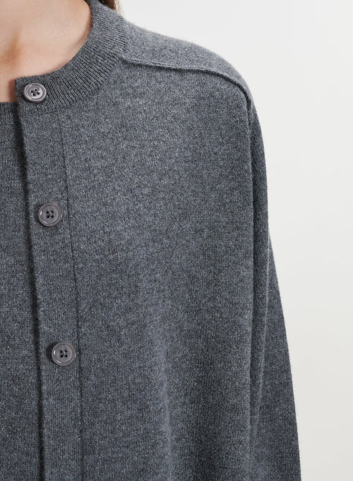 Kaschmir-Strickjacke - MAJESTIC FILATURES