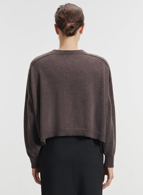 Cardigan in cashmere - MAJESTIC FILATURES