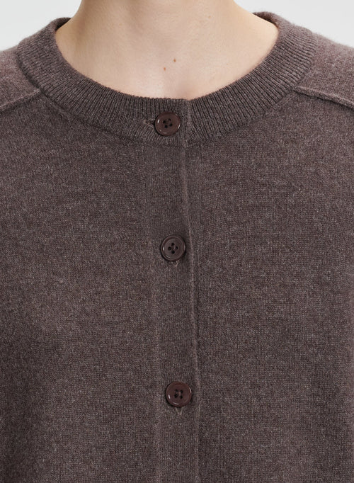Cardigan in cashmere - MAJESTIC FILATURES