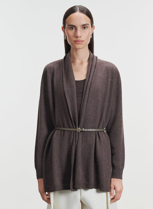 Cashmere cardigan - MAJESTIC FILATURES