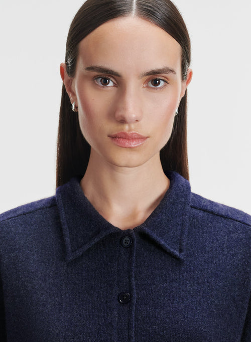 Shirt in cashmere - MAJESTIC FILATURES