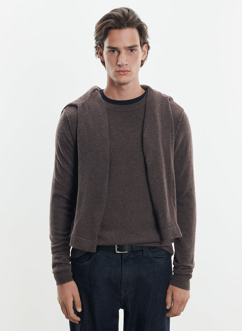 Sweater in cashmere - MAJESTIC FILATURES