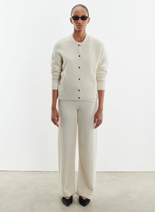 Pantalón de alpaca, poliamida y elastano - MAJESTIC FILATURES