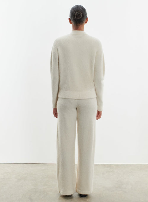 Pantalón de alpaca, poliamida y elastano - MAJESTIC FILATURES