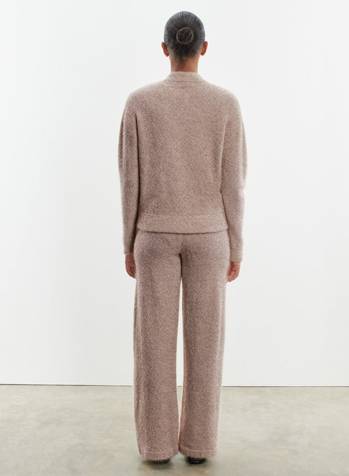 Pants in alpaca, polyamide and elastane - MAJESTIC FILATURES