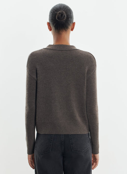 Strickjacke aus wolle und kaschmir - MAJESTIC FILATURES