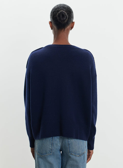 Jersey de lana y cachemira - MAJESTIC FILATURES