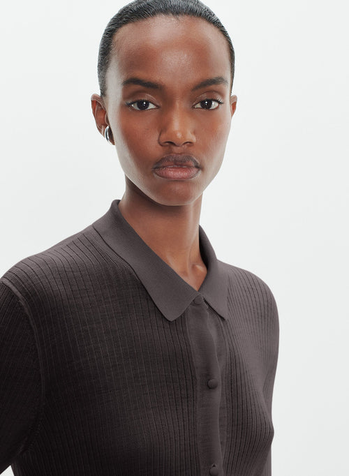 Chemise en laine mérinos - MAJESTIC FILATURES