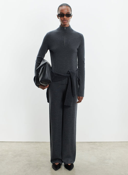Pantalon en laine mérinos et élasthanne - MAJESTIC FILATURES