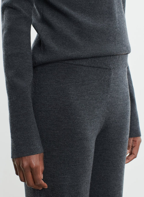 Pantalon en laine mérinos et élasthanne - MAJESTIC FILATURES