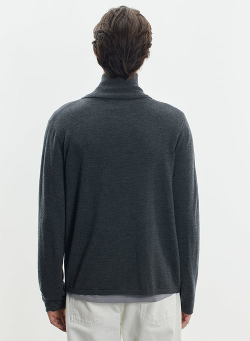 Gilet en laine mérinos et élasthanne - MAJESTIC FILATURES
