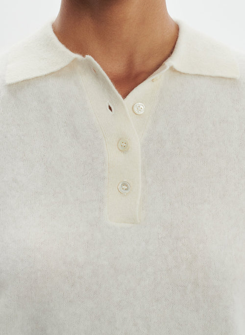 Poloshirt aus kaschmir - MAJESTIC FILATURES