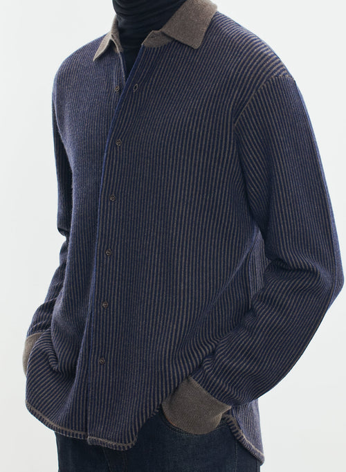 Camisa de lana y cachemira - MAJESTIC FILATURES