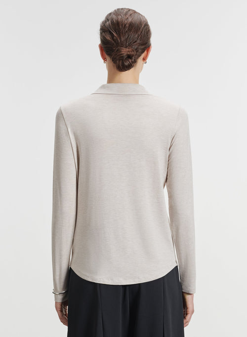 Chemise en viscose et élasthanne - MAJESTIC FILATURES