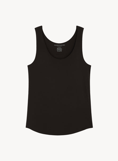 Viskose- und Elastan-Tanktop - MAJESTIC FILATURES