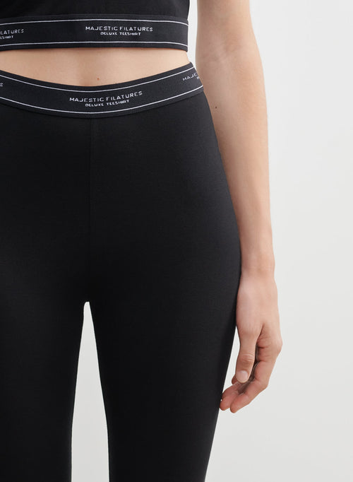 Leggings de viscosa y elastano - MAJESTIC FILATURES