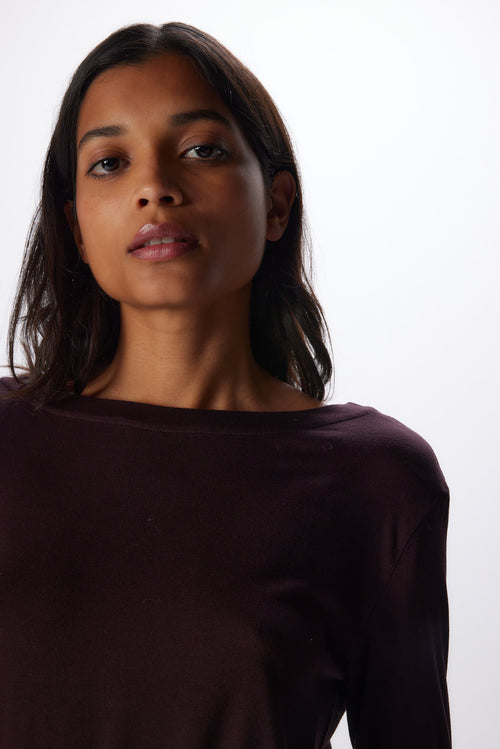 Moccha V-Neck Long Sleeve Wool/Cashmere Vest - MAJESTIC FILATURES