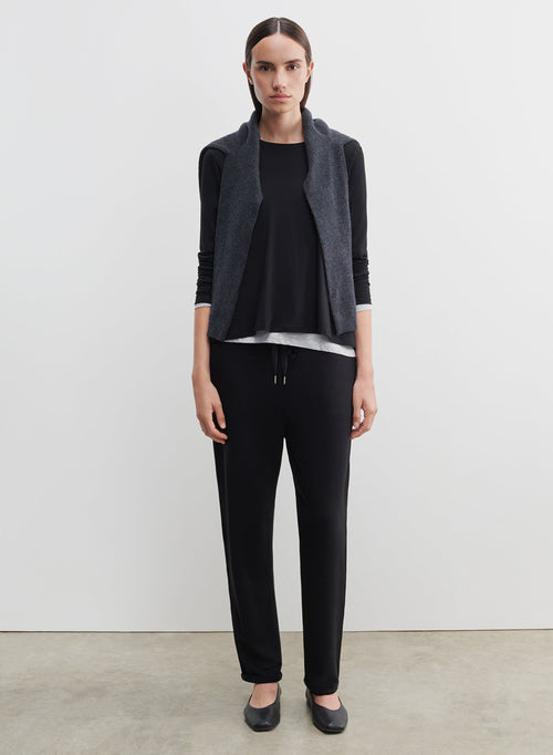 Camiseta de viscosa y elastano - MAJESTIC FILATURES