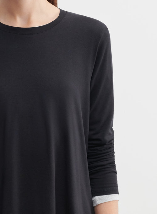 T-shirt en viscose et élasthanne - MAJESTIC FILATURES