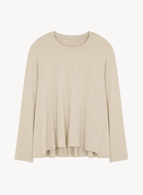 Camiseta de viscosa y elastano - MAJESTIC FILATURES