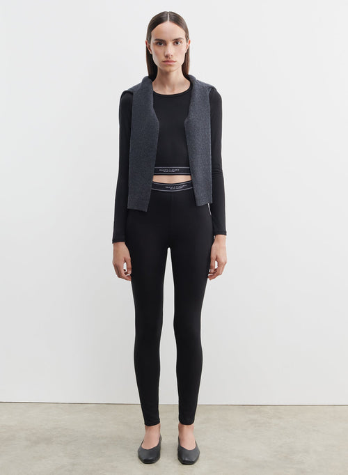 Camiseta de viscosa y elastano - MAJESTIC FILATURES