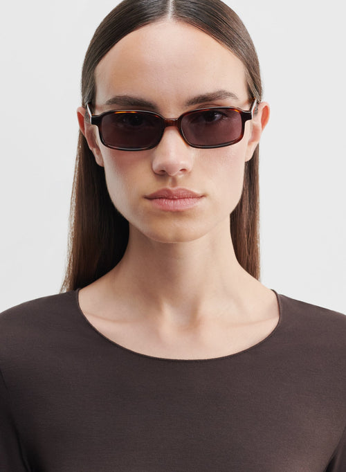 Camiseta de viscosa y elastano - MAJESTIC FILATURES
