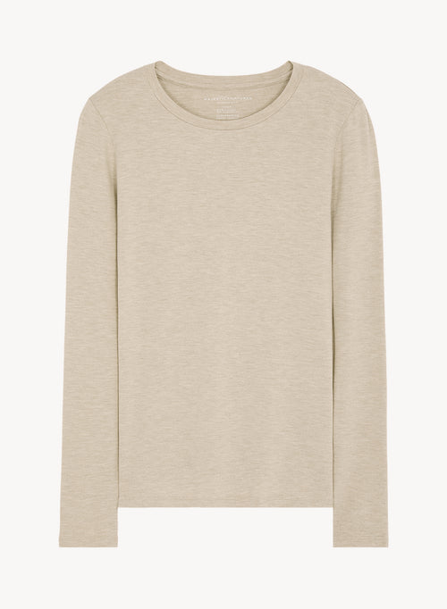 Camiseta de viscosa y elastano - MAJESTIC FILATURES