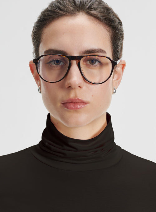 Camiseta de viscosa y elastano - MAJESTIC FILATURES
