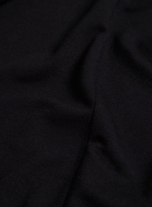 Veste Noir Diane 1 bouton en Viscose / Élasthanne - MAJESTIC FILATURES