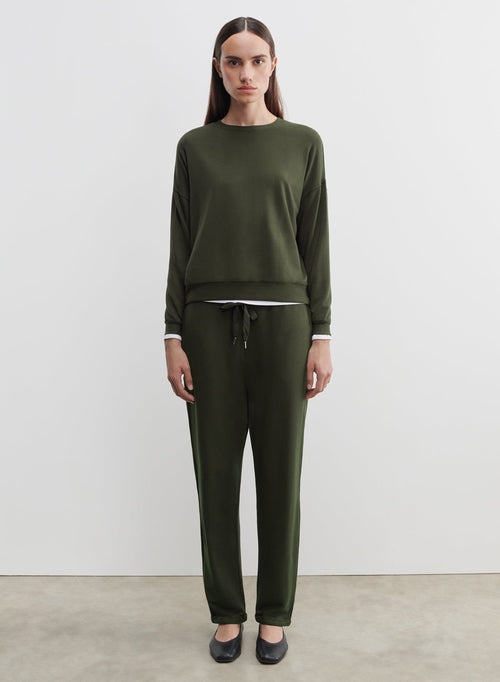 Pantalones de viscosa y elastano - MAJESTIC FILATURES