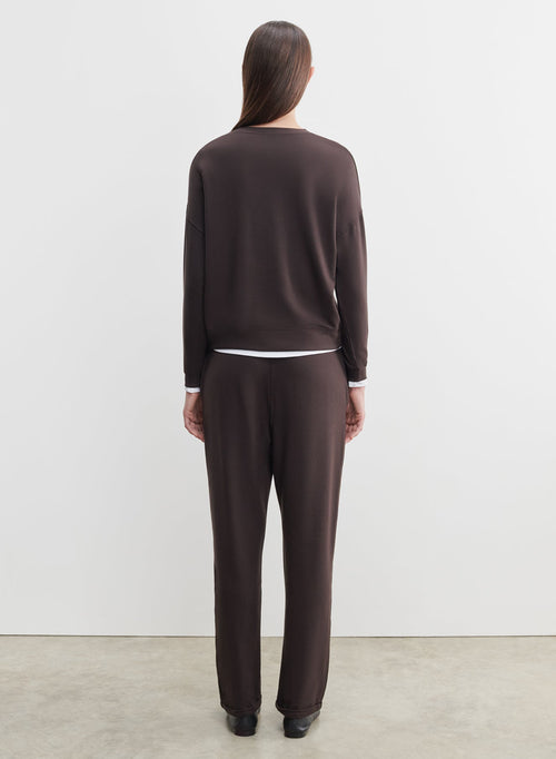Pantalones de viscosa y elastano - MAJESTIC FILATURES