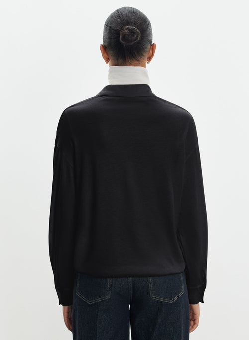 Camisa de algodón y cachemira - MAJESTIC FILATURES