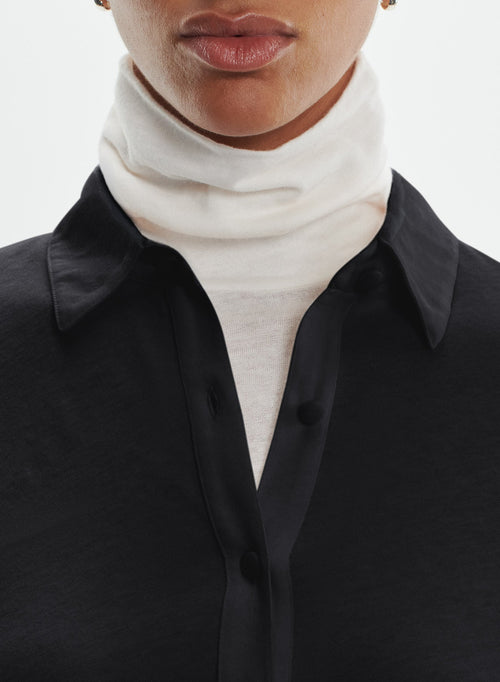 Camisa de algodón y cachemira - MAJESTIC FILATURES
