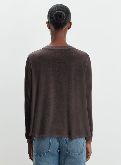 T-Shirt aus baumwolle und kaschmir - MAJESTIC FILATURES
